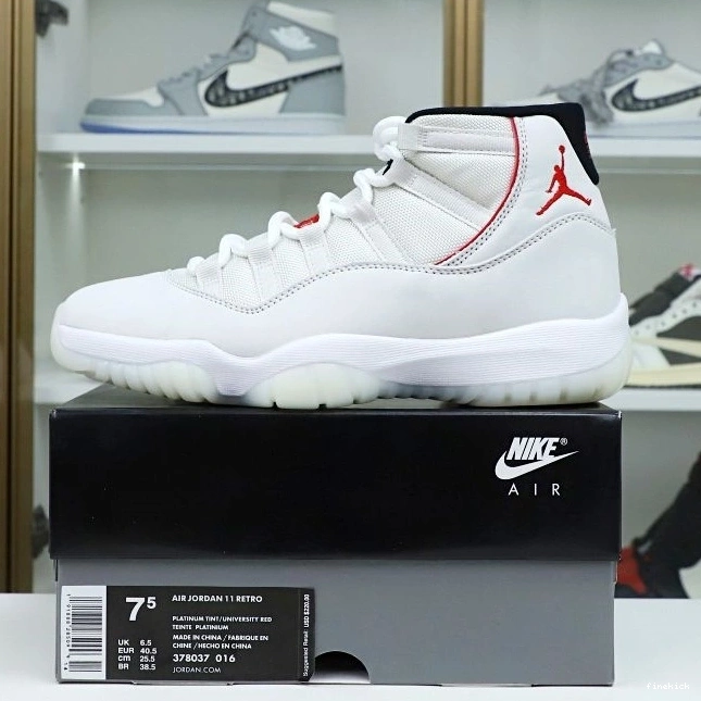 11 PLATINUM JORDAN TINT RETRO XI AIR 0912